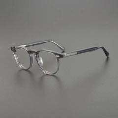 Birkit Vintage Acetate Glasses Frame Round Frames Southood Gray 