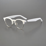 Bo Browline Acetate Glasses Frame Browline Frames Southood White 