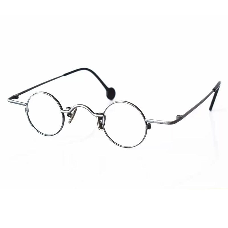 Bob Retro Small Round Glasses Frame Round Frames Southood Retro Gray 