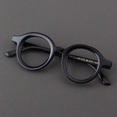 Boe High Quality Vintage Acetate Glasses Round Frames Southood 