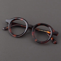 Boe High Quality Vintage Acetate Glasses Round Frames Southood 