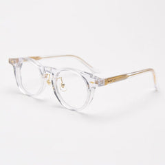 Brice Vintage Acetate Glasses Frames Round Frames Southood Clear 