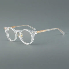 Brice Vintage Acetate Glasses Frames Round Frames Southood Clear 