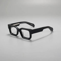 Bubba Vintage Rectangle Acetate Glasses Frame Rectangle Frames Southood Black 
