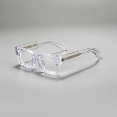 Bubba Vintage Rectangle Acetate Glasses Frame Rectangle Frames Southood Clear 