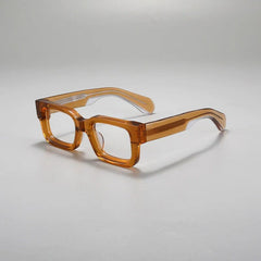 Bubba Vintage Rectangle Acetate Glasses Frame Rectangle Frames Southood Orange 