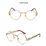 Buck Vintage Steampunk Round Glasses Frame Round Frames Southood 
