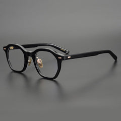 Burgos Acetate Eyeglasses Frame Geometric Frames Southood Black 