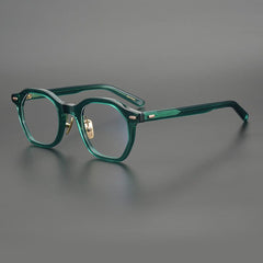 Burgos Acetate Eyeglasses Frame Geometric Frames Southood Green 