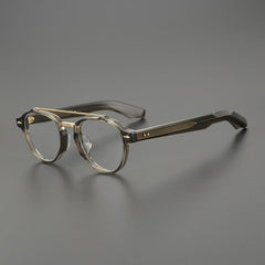 Burke Retro Acetate Glasses Frame Aviator Frames Southood Olive Green 