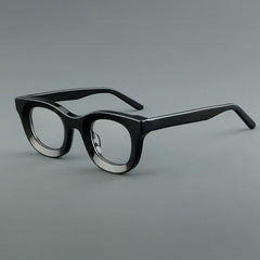 Cade Vintage Acetate Glasses Frame Cat Eye Frames Southood Black 