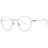 Calliope Ultralight Round Glasses Frame Round Frames Southood Clear 