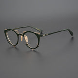 Calum Retro Titanium Glasses Frame Geometric Frames Southood 