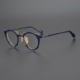 Calum Retro Titanium Glasses Frame