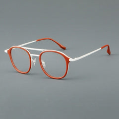 Casey Retro Aviator Glasses Frame Aviator Frames Southood Red White 