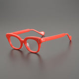 Cassi Acetate Glasses Frame Cat Eye Frames Southood Red 