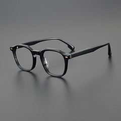 Cecilia Irregular Polygon Acetate Glasses Frame Geometric Frames Southood Black 