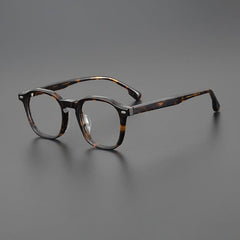 Cecilia Irregular Polygon Acetate Glasses Frame Geometric Frames Southood Tortoiseshell 