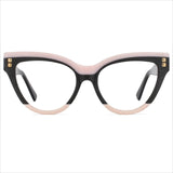 Celeste Oversized Two-Color Stitching Glasses Frame Cat Eye Frames Southood 