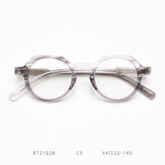 Celio Vintage Round Optical Glasses Frames Round Frames Southood Gray 