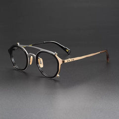 Celtics Titanium Glasses Frame Aviator Frames Southood Black Silver Gold 