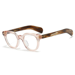 Chad Acetate Glasses Frame Round Frames Southood Pink 