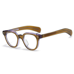 Chad Acetate Glasses Frame Round Frames Southood Tea 