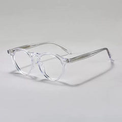 Clace Vintage Acetate Glasses Frames Round Frames Southood Clear 