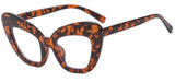 Cleo Cat Eye Glasses Frame Cat Eye Frames Southood red flower 