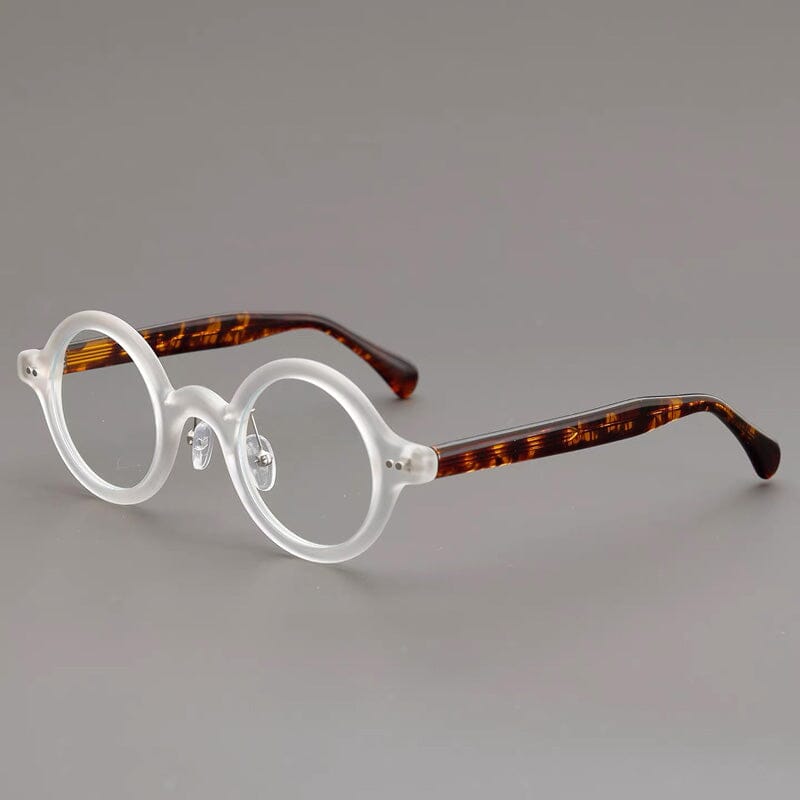 Cody Vintage TR90 Round Eyeglasses Round Frames Southood Clear 