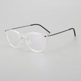 Coville Ultra light Titanium Glasses Frame Rectangle Frames Southood Clear 