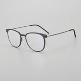 Coville Ultra light Titanium Glasses Frame Rectangle Frames Southood Gray 