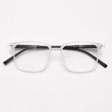 Creed Square TR90 Vintage Eyeglass Frame Rectangle Frames Southood BlackClear 