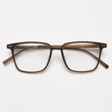 Creed Square TR90 Vintage Eyeglass Frame Rectangle Frames Southood Tea 