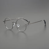 Daniel Vintage Titanium Glasses Frame Round Frames Southood Gun 