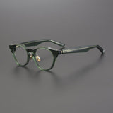 Darb Vintage Acetate Eyeglasses Frame Round Frames Southood Green 