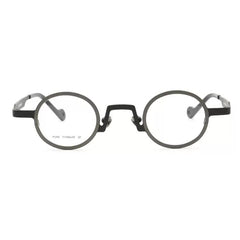 Darice Titanium Round Glasses Frame Oval Frames Southood Gun 
