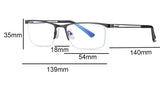 Davis Alloy Business Glasses Rectangle Frames Southood 