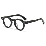 Dax Geometric Retro Acetate Glasses Frame Geometric Frames Southood Black 