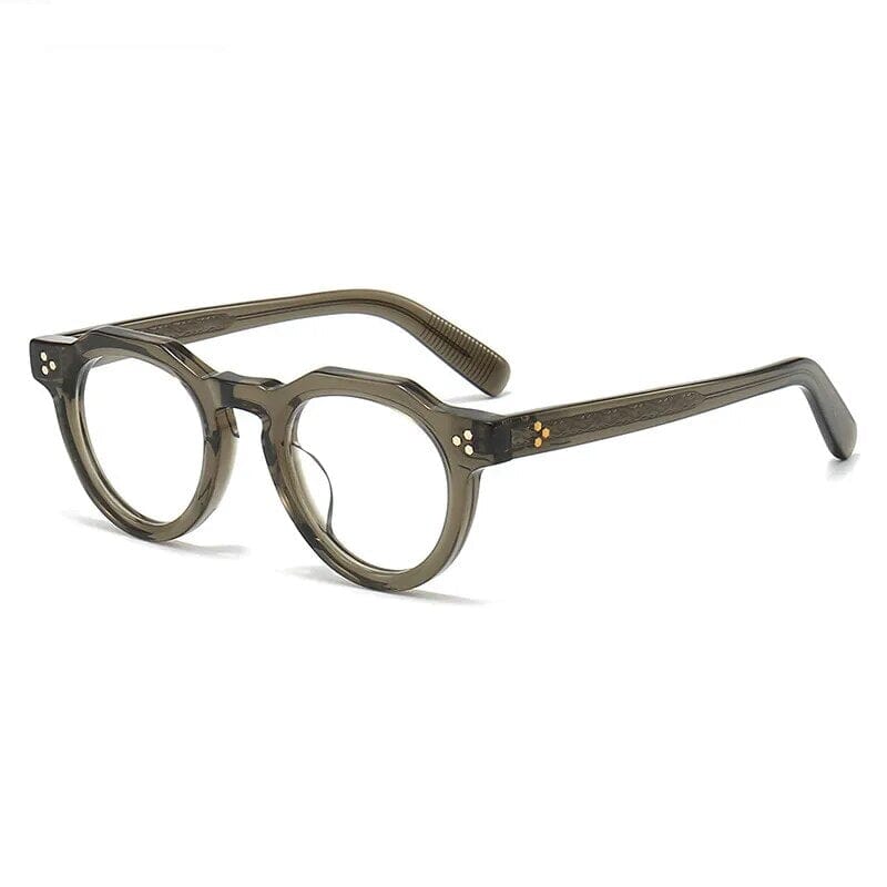 Dax Geometric Retro Acetate Glasses Frame Geometric Frames Southood Green 