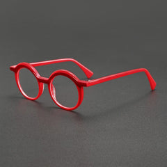 Dill Retro Acetate Glasses Frame Round Frames Southood Red 