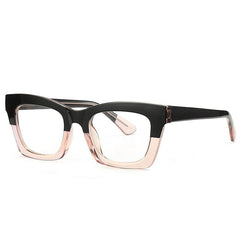 Dora Glasses Frame Rectangle Frames Southood C5 Black pink 