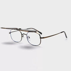 Drake Alloy Retro Round Glasses Frame Rectangle Frames Southood 