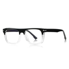Edwin Retro Square TR90 Glasses Frame Rectangle Frames Southood Black clear 