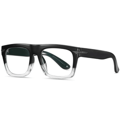 Edwin Retro Square TR90 Glasses Frame Rectangle Frames Southood Black clear 