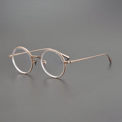 Eichi Vintage Round Glasses Frame Round Frames Southood Clear gold 