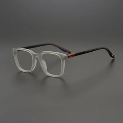Elmer Retro Rectangle Glasses Frame Rectangle Frames Southood Gray 