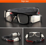 Esme Outdoor Sports Goggle Glasses UV400 Vision Care Geometric Frames Southood bright black clear 