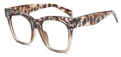Eve Oversized Square Glasses Rectangle Frames Southood 