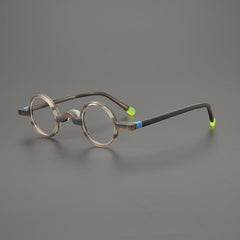 Faer Small Round Acetate Glasses Frame Round Frames Southood Stripe 